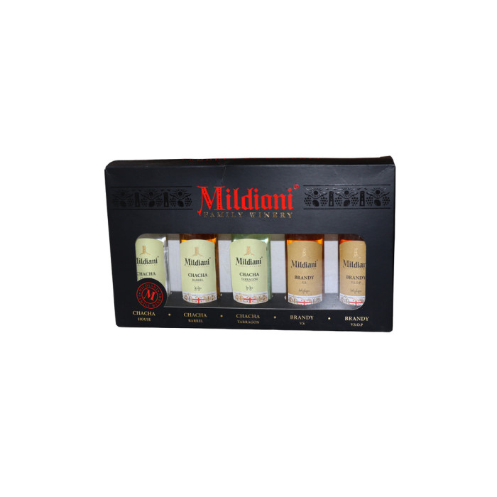 MILDIANI family winery chacha set 0.50ML